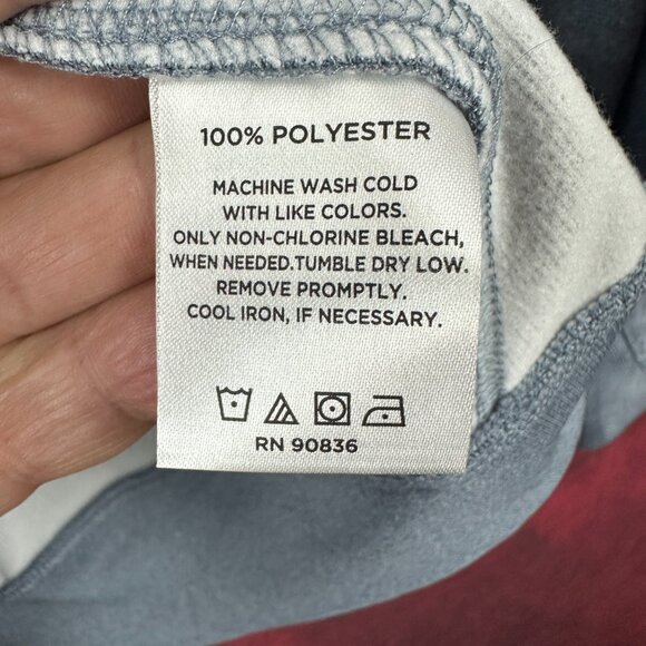 SPORT-TEK QUARTER-ZIP PULLOVER GRAY EMROIDERED SPEER PRIDE ACADEMY LOGO SIZE "S" - Picture 12 of 12